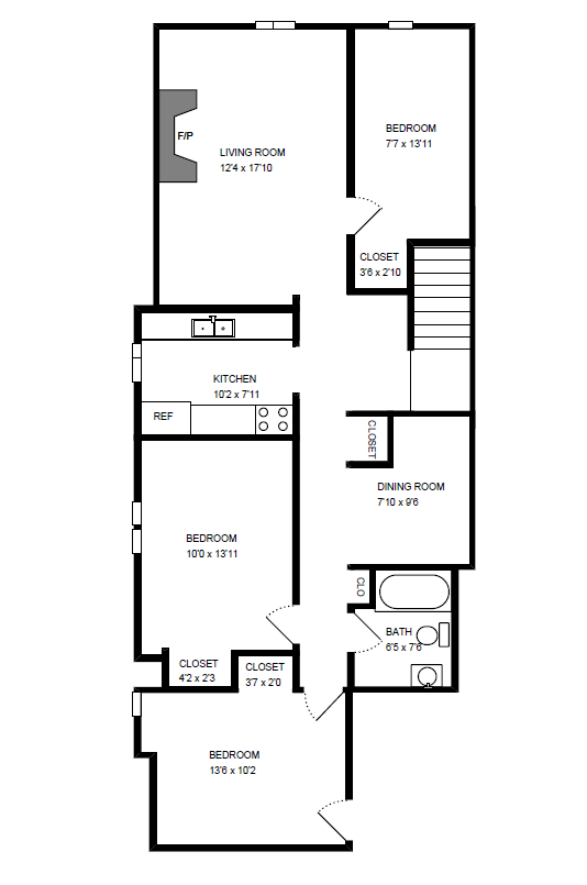 Floorplan - 1816 North Halsted