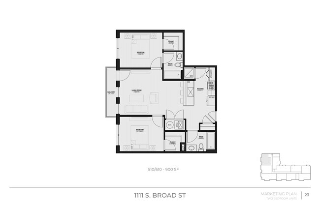 Floorplan - Copper Boulevard Apartments