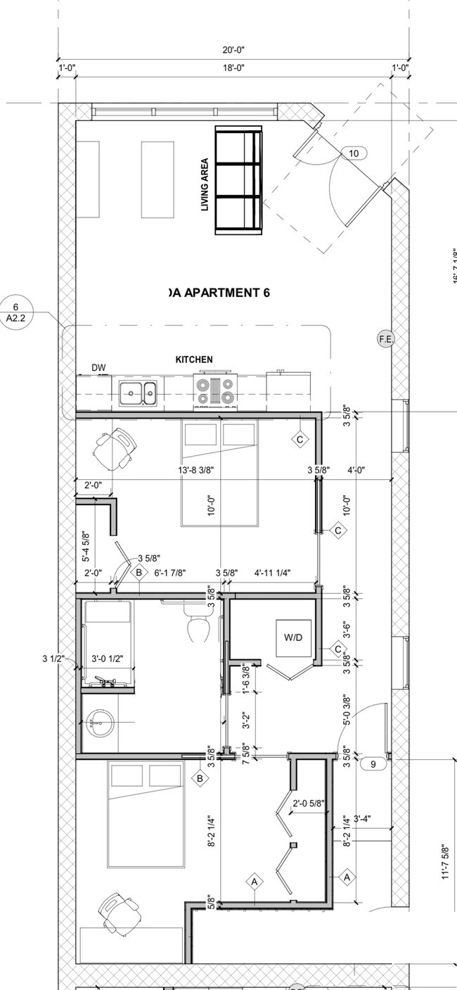Floorplan - Brick & Beam Lofts