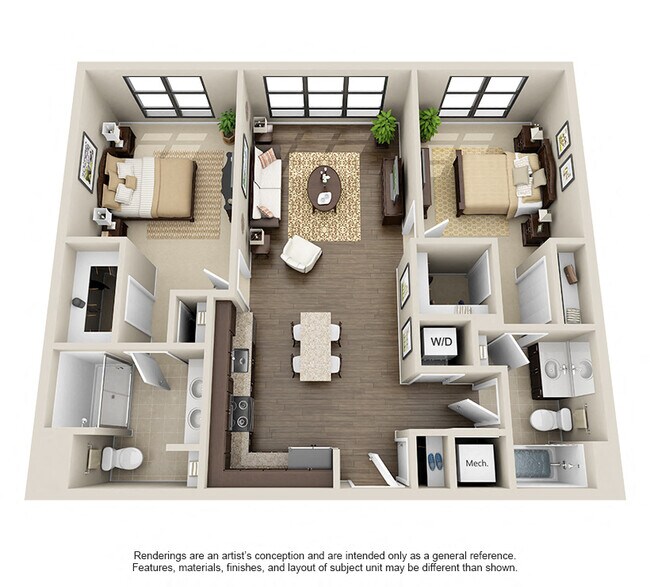 Floorplan - The Julian at Fair Lakes