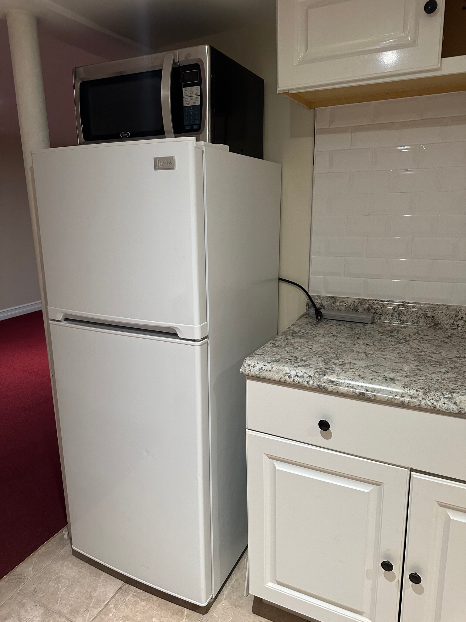 Fridge comes with apartment - 62 E Centennial Ave