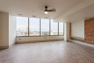 Penthouse 817 2 BR, 2.5 BA - 1,700SF Living Room - Ellwanger & Barry Building