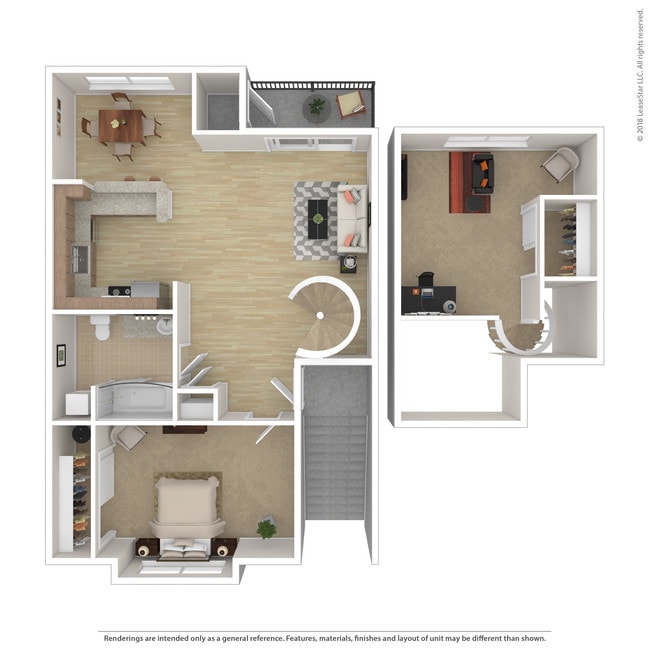 1x1 - Evergreen Rock Maple Apartments