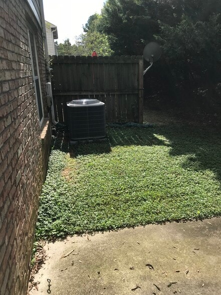 Backyard area - 111 Princeton Ave