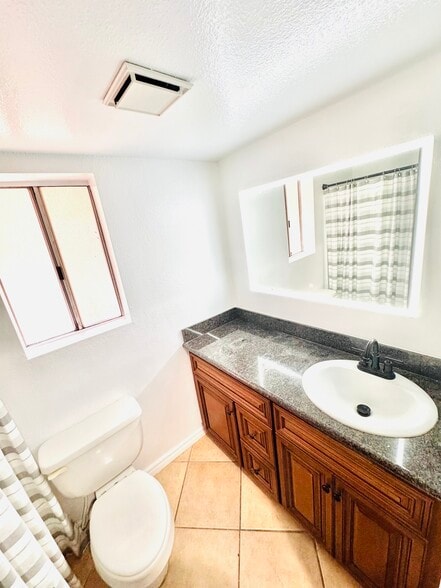 Master Bathroom with Bluetooth LED mirror - 2507 E 15th St