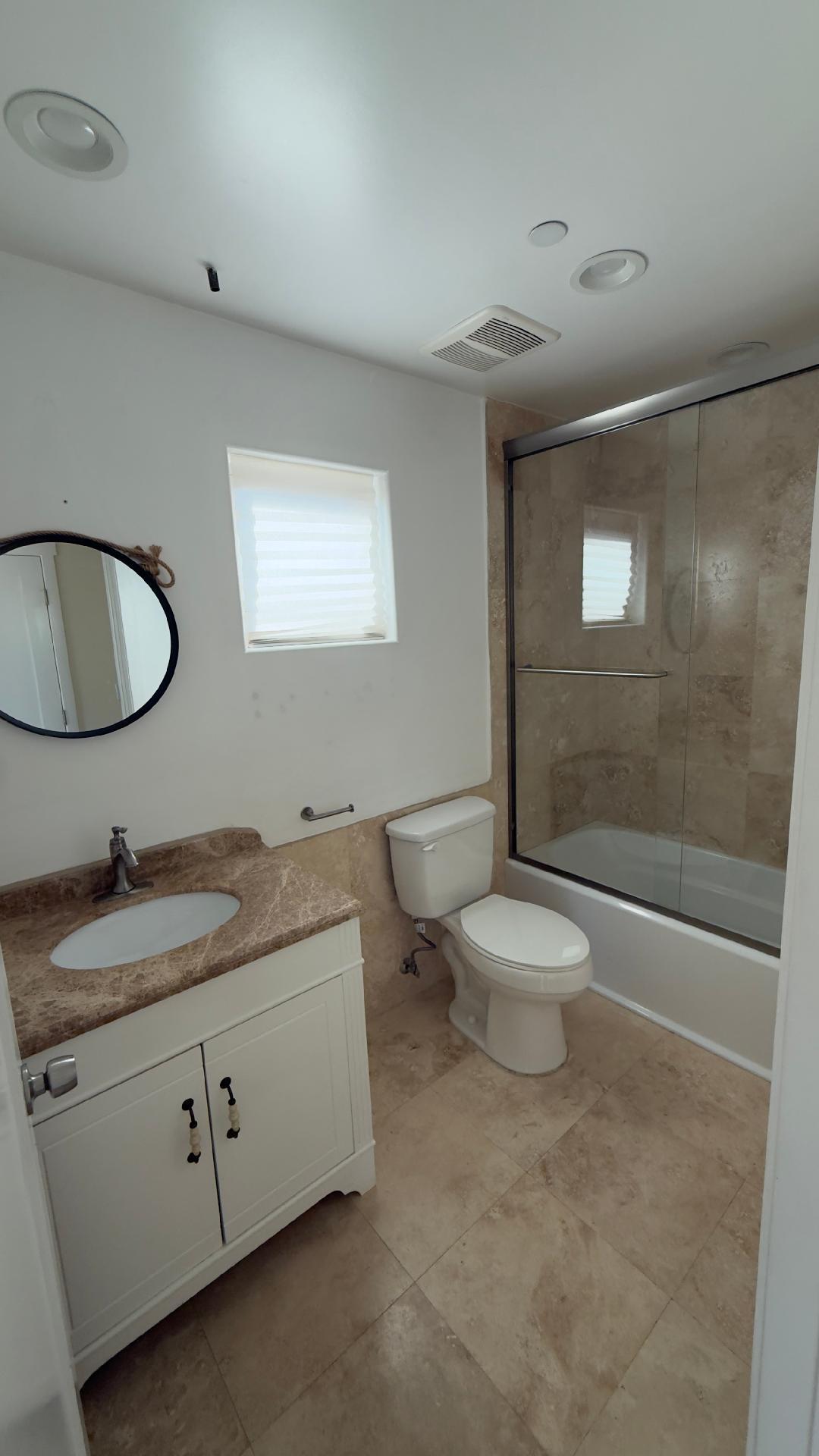 Full bathroom in hallway -1 - 3763 Sawtelle Blvd