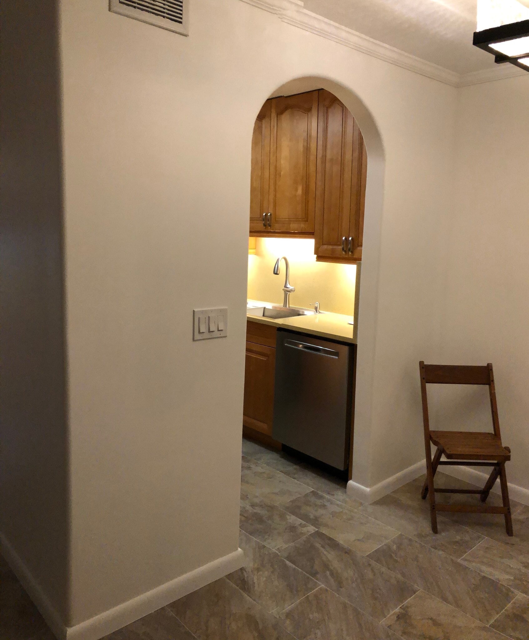 Entering Kitchen from Dining Area - 1210 Old Boynton Rd