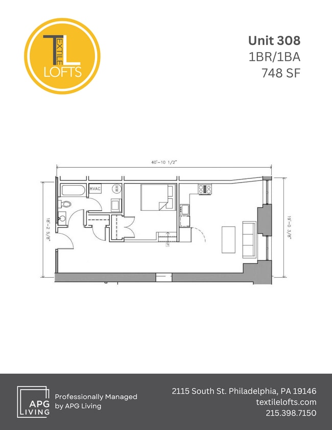 Floorplan - Textile Lofts