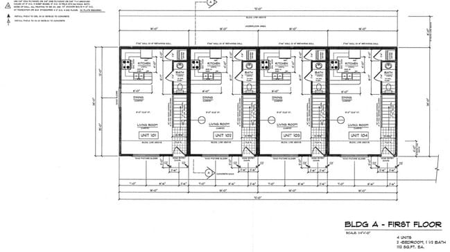 Bldg A - First Floor - North Fork Apartments