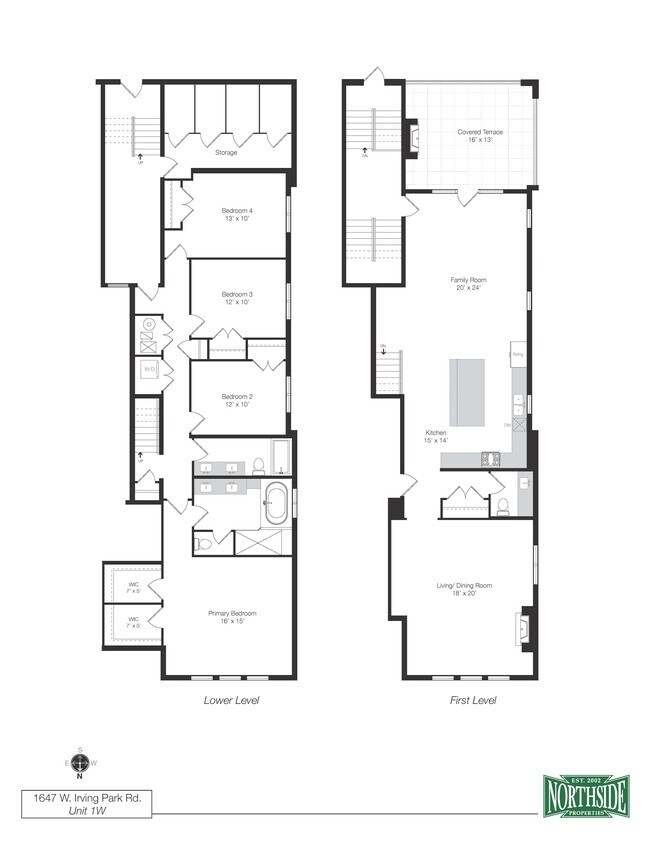 Floorplan - 1647 W Irving Park Rd
