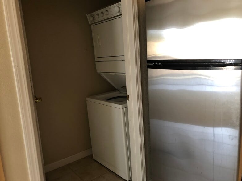 In-unit laundry - 631 E El Camino Real