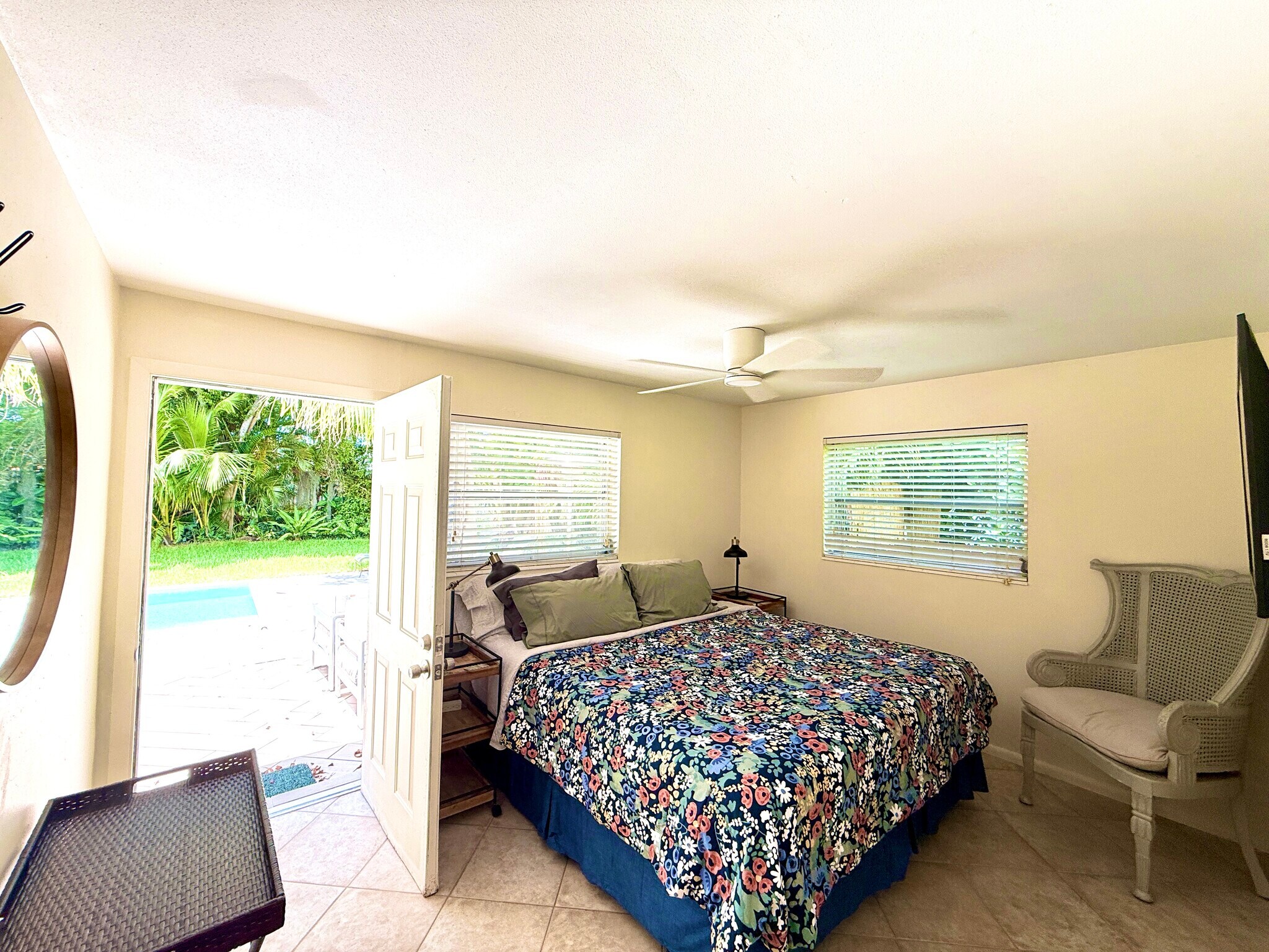 PRIMARY BEDROOM w/private Backyard access - 465 8th St N