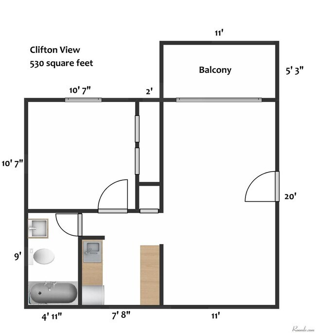 Interior Photo - Clifton View