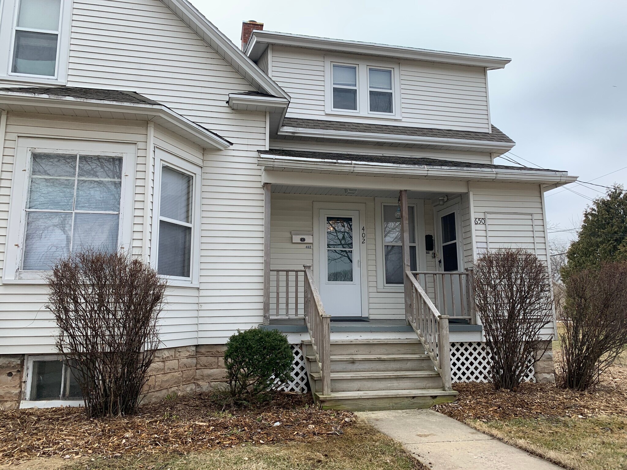 Side entrance - 402 S Superior St