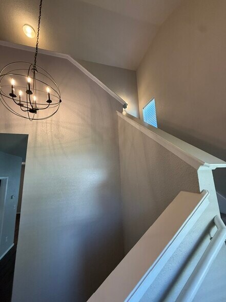 Soaring entry with lovely stairway - 5074 W Claxton Circle