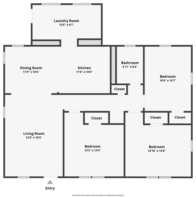 Building Photo - Updated 3 Bed 1 Bath - Large fenced in yar...