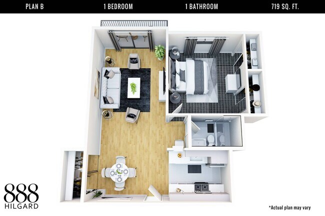 Floorplan - 888 Hilgard