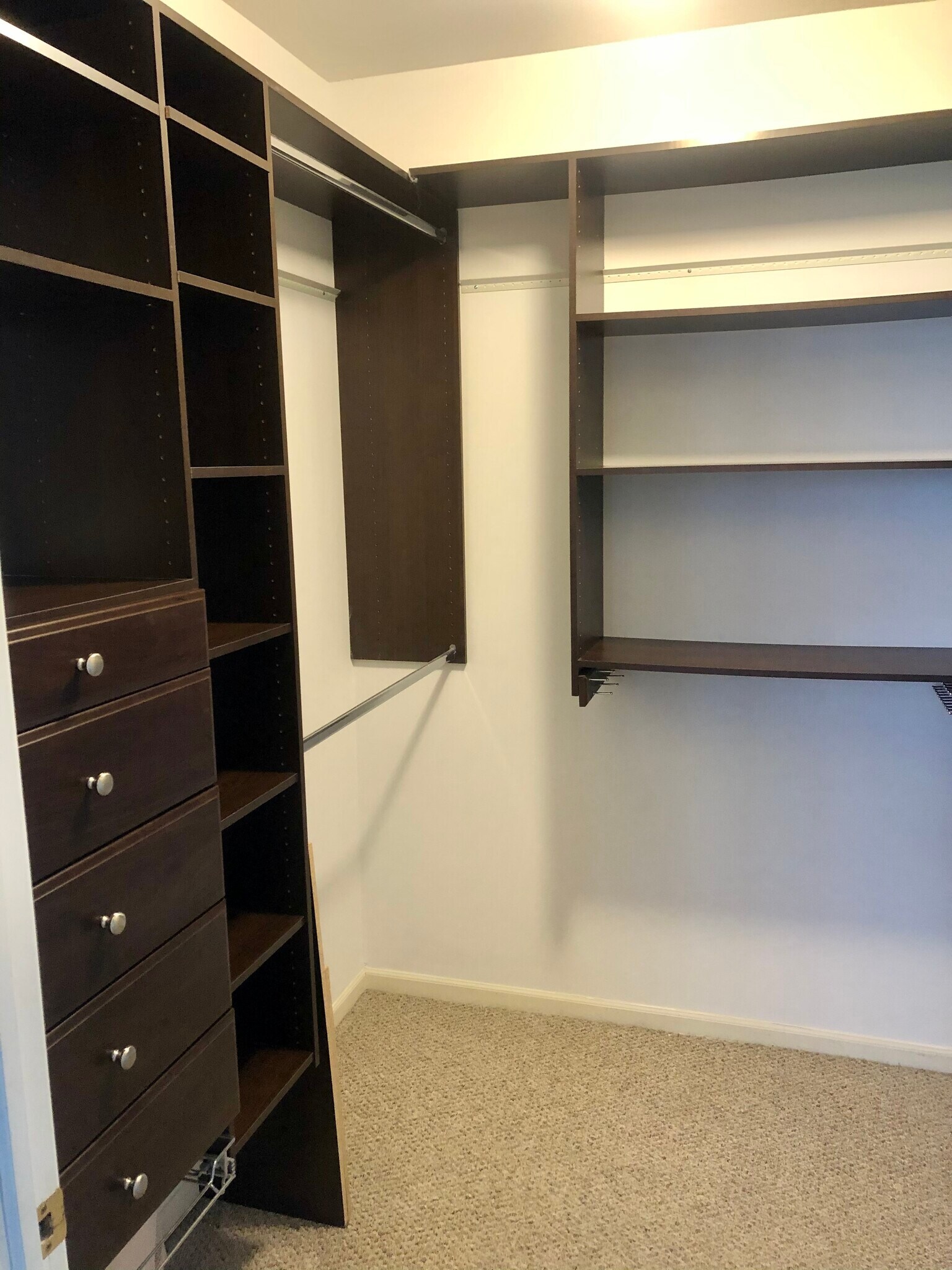 Custom walk-in closet - 55 W Delaware Pl