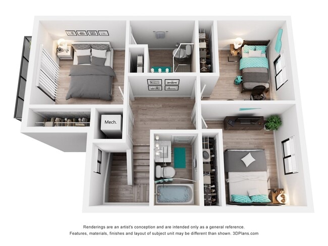 Floorplan - The Villages at Miami Gardens