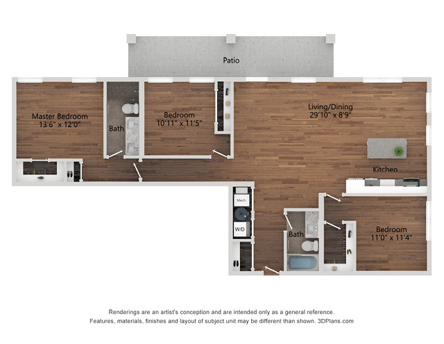 Floorplan - Monroe Aberdeen Place