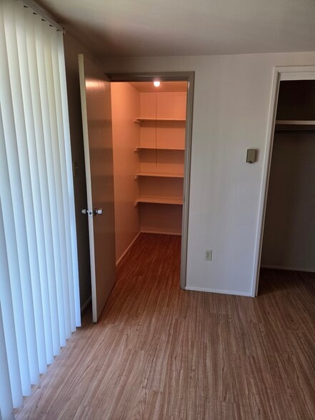 Walk in closet in the master bedroom. - 102 Stonecrest