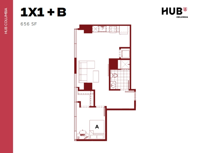 1x1 + B - Hub Columbia