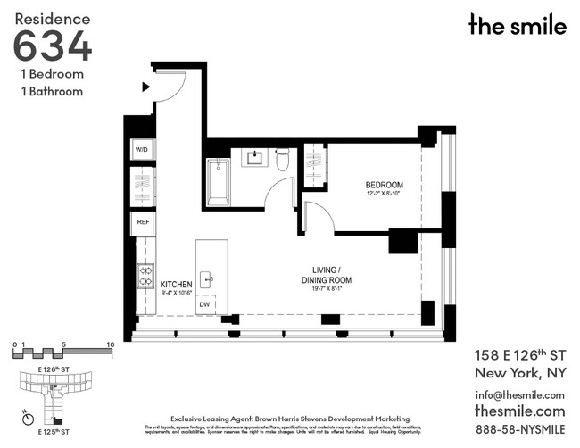 634 Corner 1 BR Residence - The Smile Market