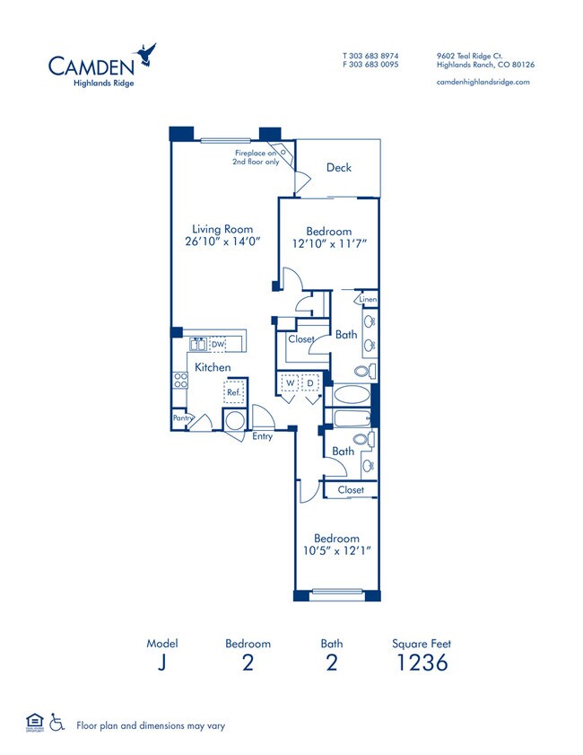 Floorplan - Camden Highlands Ridge