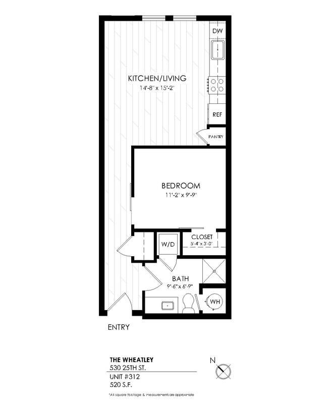 Floorplan - The Wheatley Flats