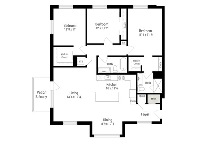 Floorplan - The Residences of Wilmette