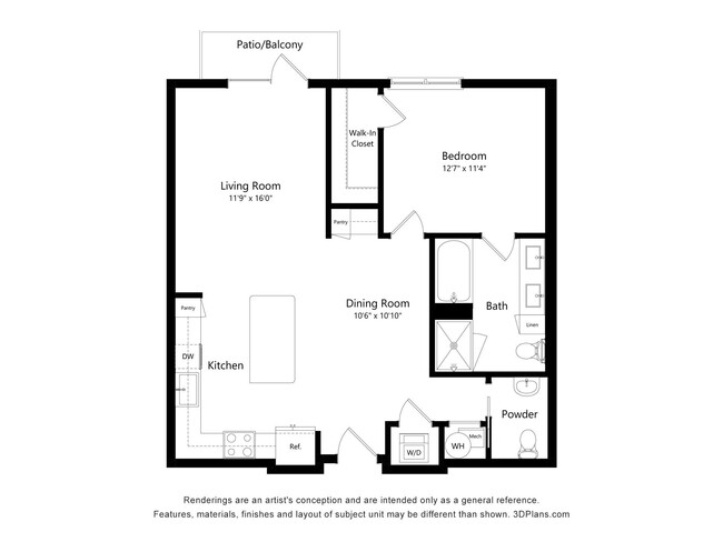 Floorplan - Bishop Momo