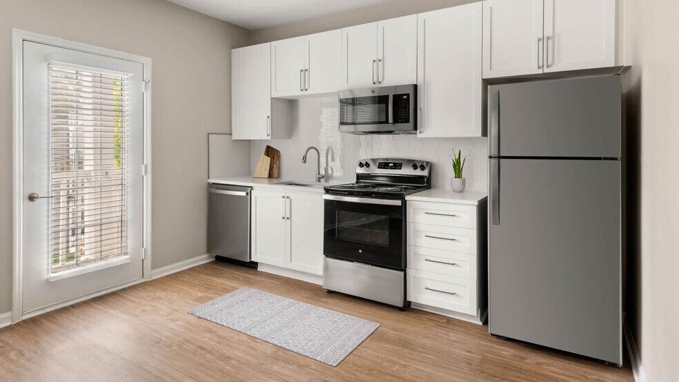 Kitchen with Stainless Steel Appliances - Summit Crossing