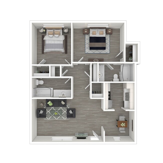 Floorplan - Mission Pointe Club Apartments