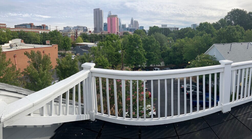Private rooftop deck city view - 211 E Park Ave