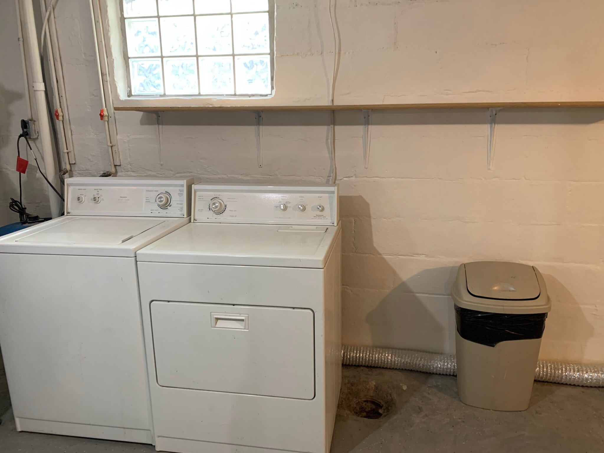 Washer and dryer in Basement - 128 N 6th Ave
