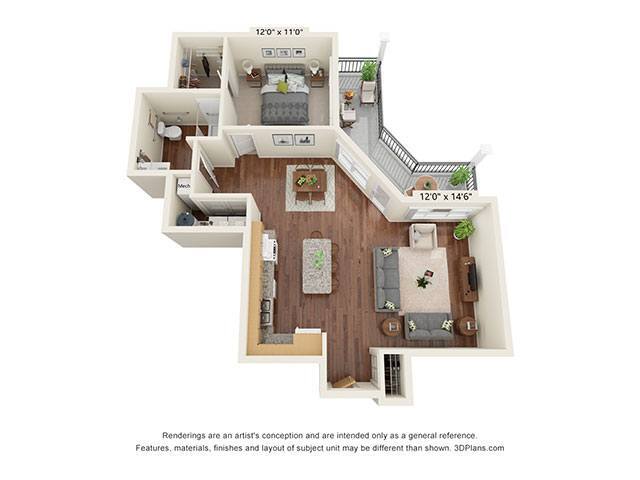 Floorplan - Covington Crossings 55+ Senior Living