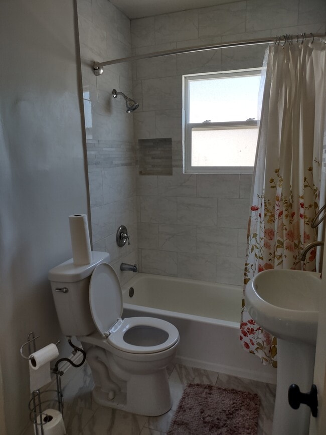 Upstairs shared Bathroom - 2142 S Victoria Ave
