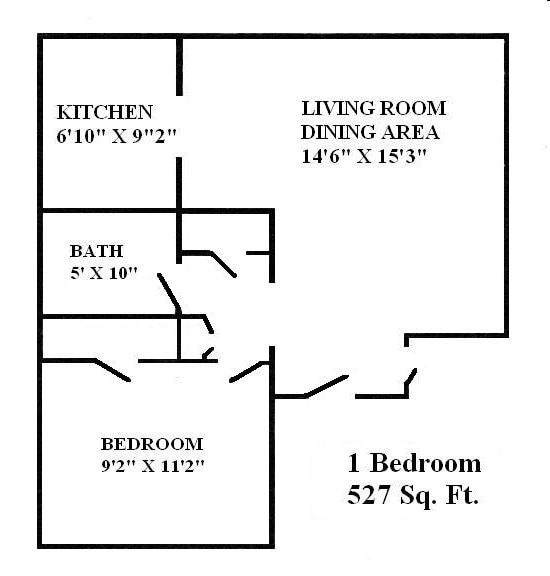 1BR/1BA - Cedar Glen