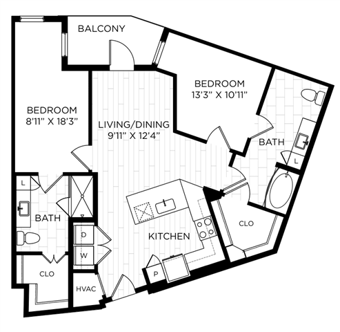 Floorplan - REVL on Lamar