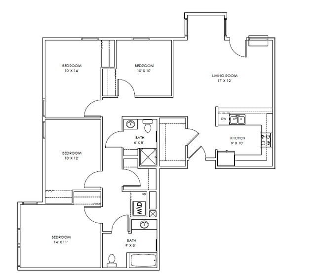 4BR/2BA - Eastgate Station