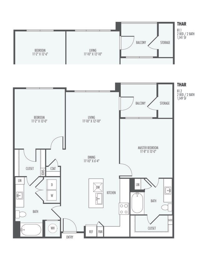 Floorplan - The Flats at SanTan
