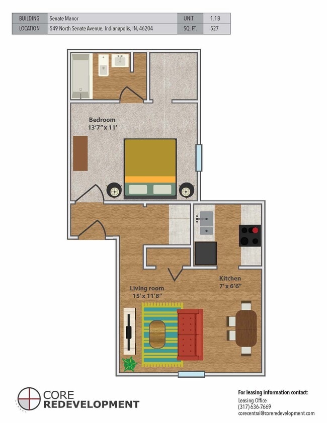 Floorplan - Senate Manor