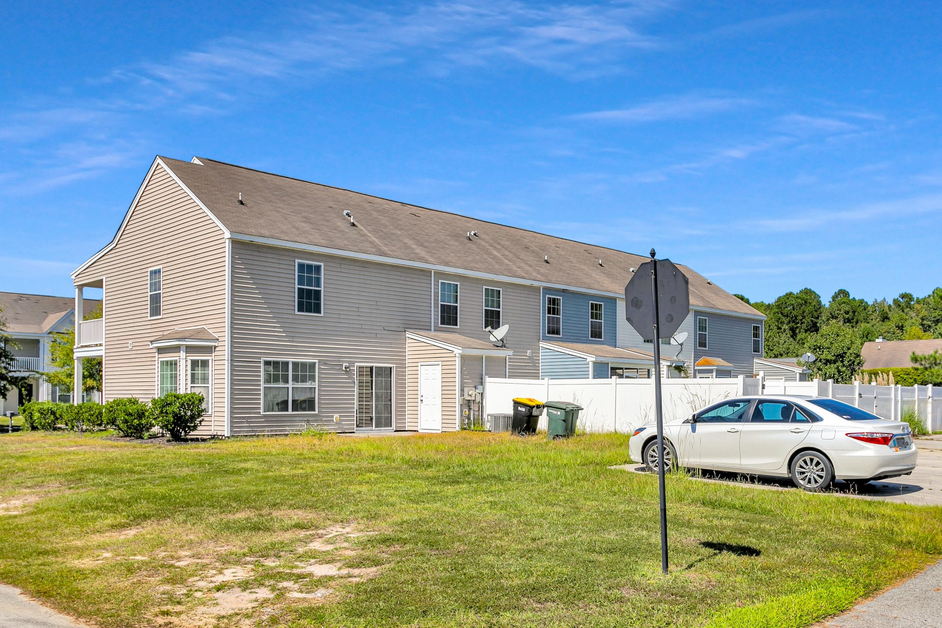 Rear Patio and Parking Pad - 140 Fairgreen St