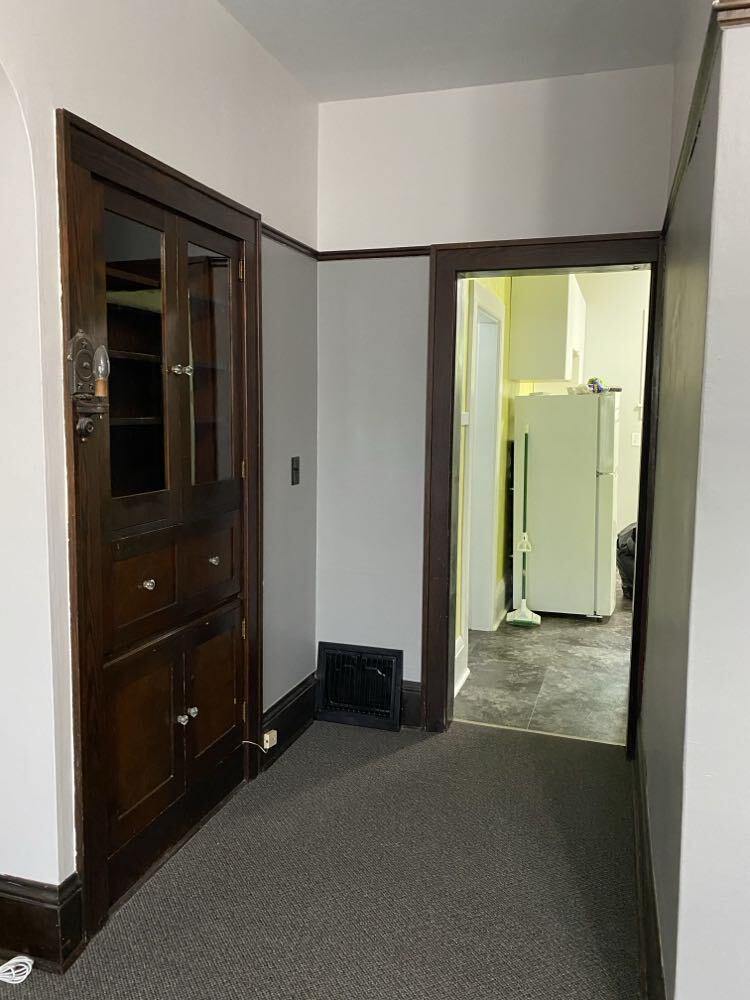 View to Kitchen from Living Room - 215 Maple St