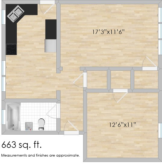 Floorplan - 902-910 N. Austin Blvd. and 4-10 Iowa St.