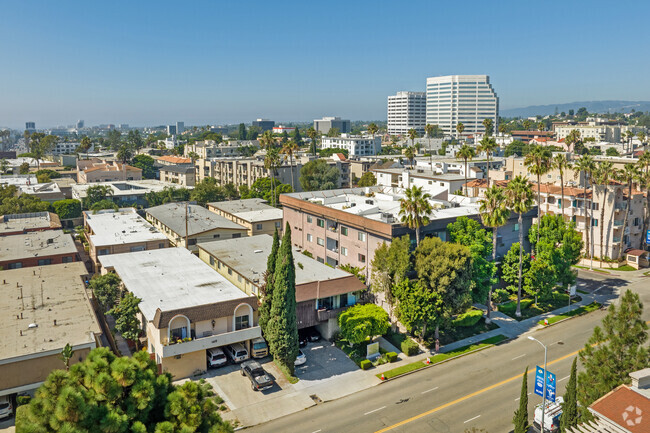 Aerial Photo - Lido Apartments - 1415 Bundy Dr