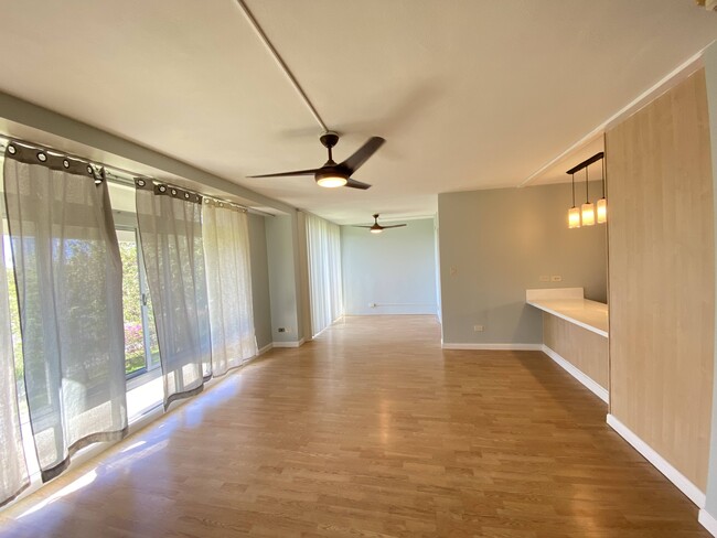 Living room and den/office - 1511 Nuuanu Ave