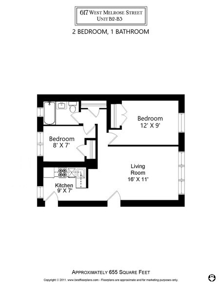 Building Photo - 627 W Melrose St