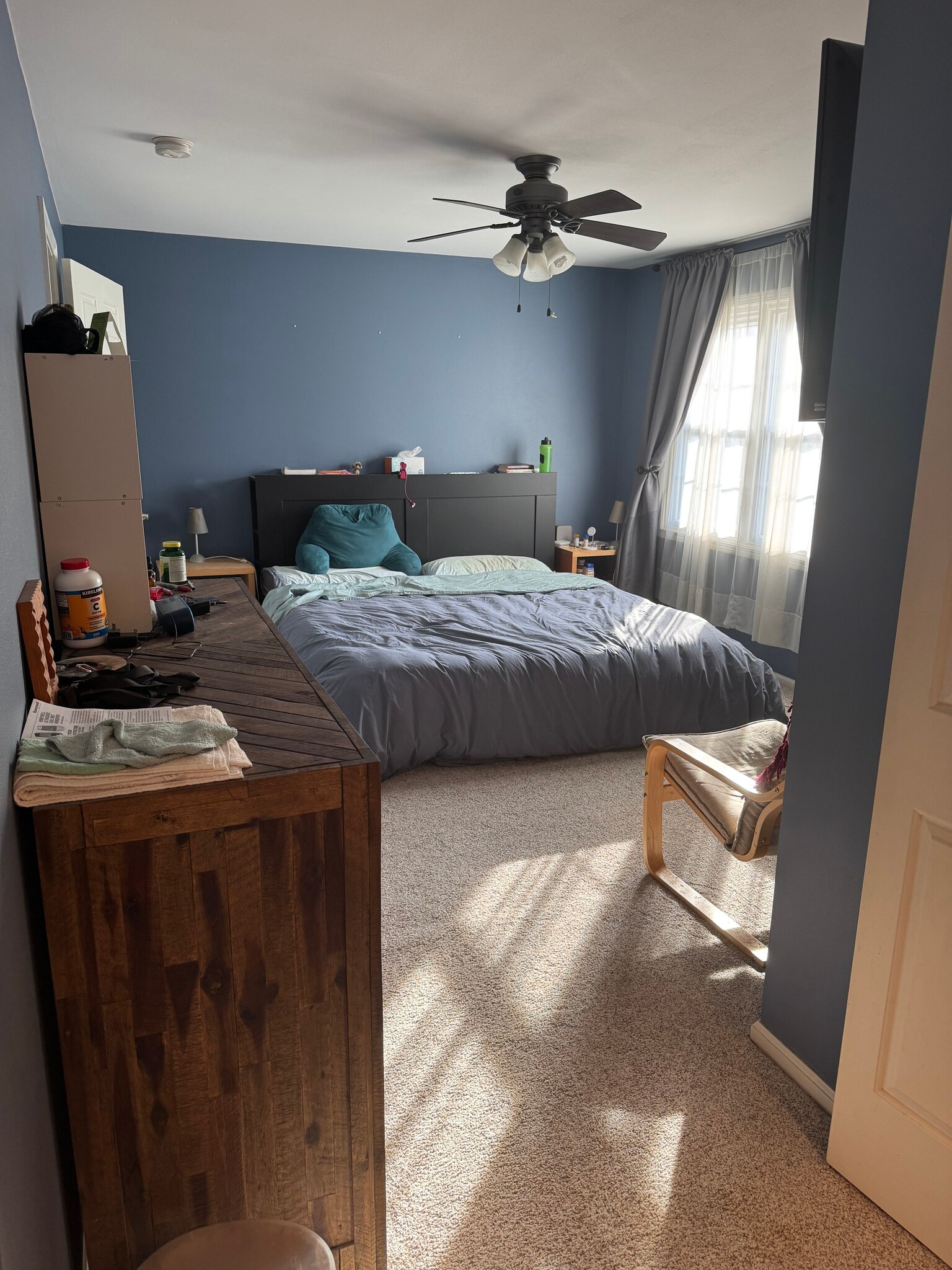 Master bedroom from vanity - 6804 Old Sauk Ct