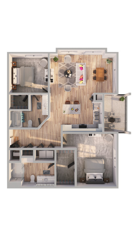 Floorplan - Harper Place at Bees Ferry